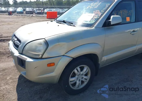 2007 Hyundai Tucson Limited/Se from USA, damaged, VIN KM8JN72D97U636588